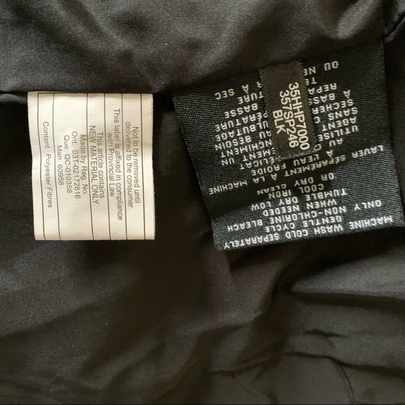 Cole Haan Black Quilted Gold ZIP Snap NWOT Jacket - Picture 10 of 12